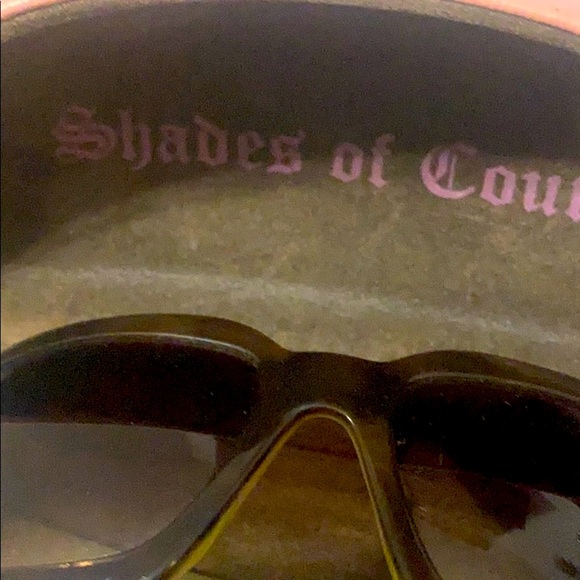 Juicy couture Italy Sunglasses in case w cloth+17”?necklace main image 12